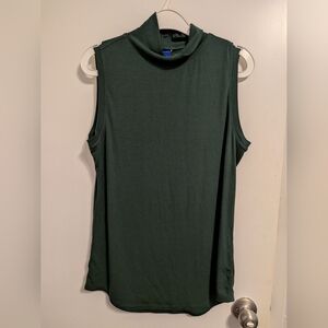 Like New Kit & Ace High Neck Sleeveless Top - XL - Green